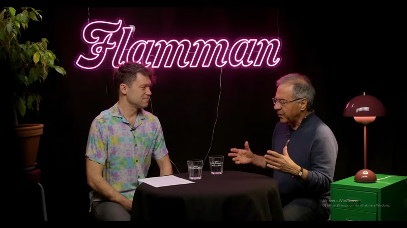 Göran Rosenberg gästar ”Grillen” för att prata om sin bok ”I lögnens tid”, bakgrunden i maoistvänstern, och varför Israels regering främjar antisemitism. Foto: Maksim Nuorala.