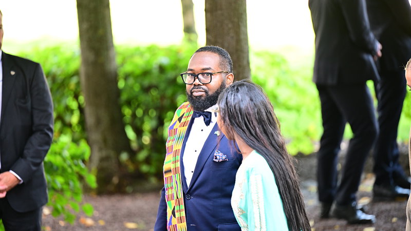 Vänsterpartiets tidigare toppnamn Malcolm Momodou Jallow anklagar sina motståndare i partiet för rasism. Foto: Foto: Magnus Lejhall/TT.