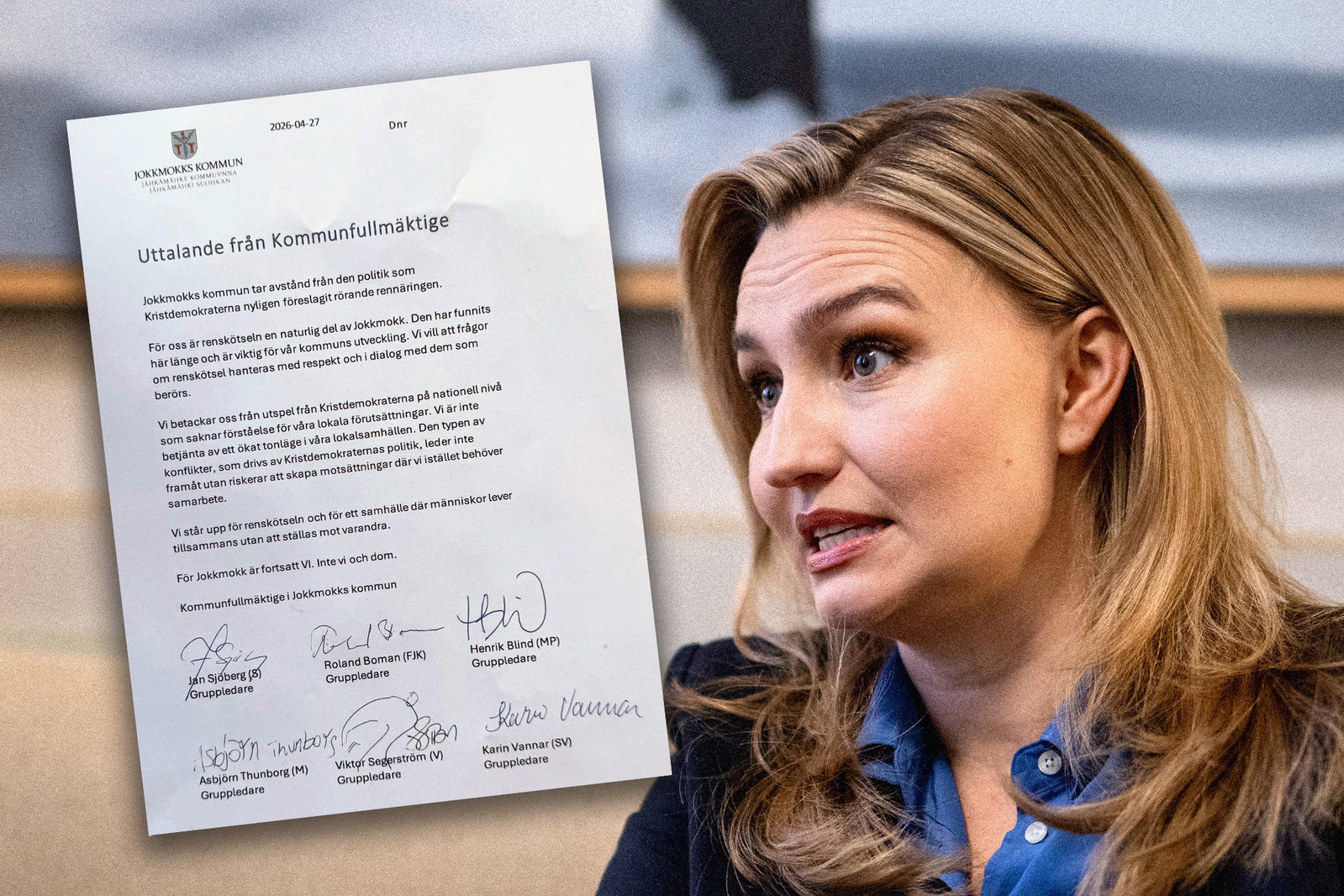 Jokkmokkskängan mot Busch: ”Inte vi och dom”