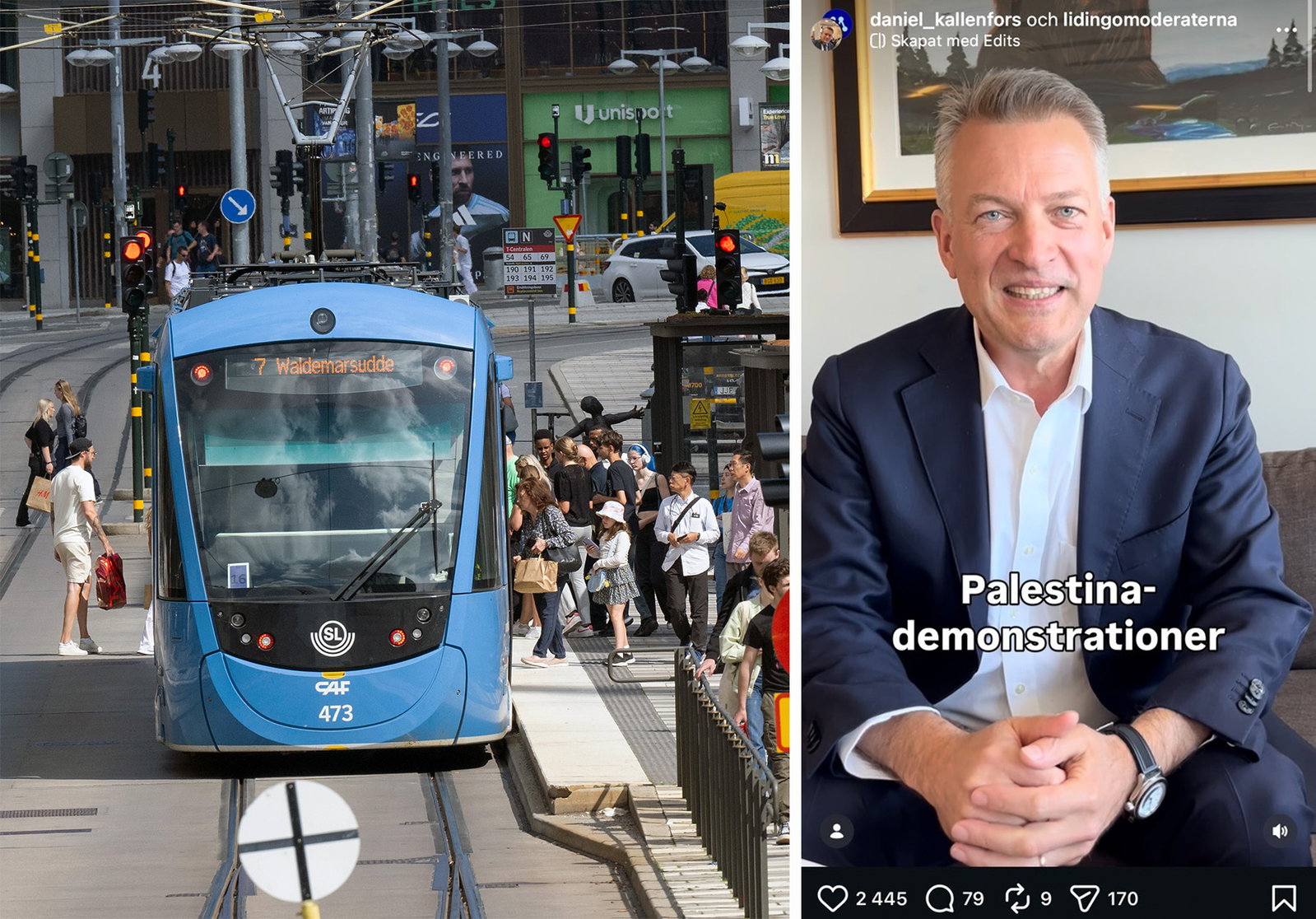 M-topp tar ned video – spred falsk information