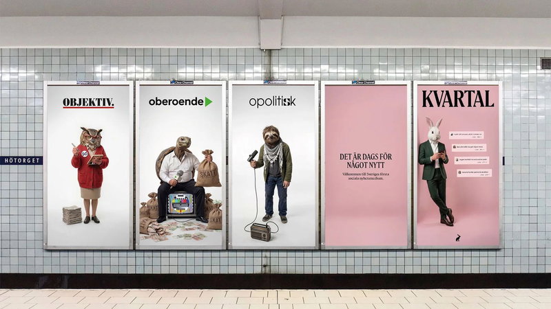 Nättidningen Kvartal har gjort en rolig kampanj – som bygger på en undermålig granskning. Foto: Pressbild.