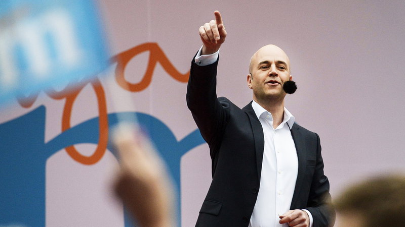 Titeln på Sorgenfreis bok är ett citat av förre moderatledaren Fredrik Reinfeldt och betraktas i efterhand som marlören för en vändning i svensk migrationspolitik. Foto: Janerik Henriksson/TT.