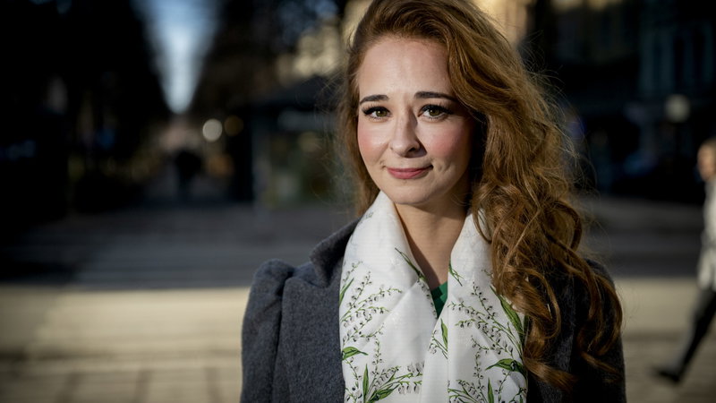 KD-toppen Alice Teodorescu Måwe har hamnat i hetluften sedan Flammans granskning av hennes anonyma givare. Foto: Joakim Ståhl / SVD / TT.