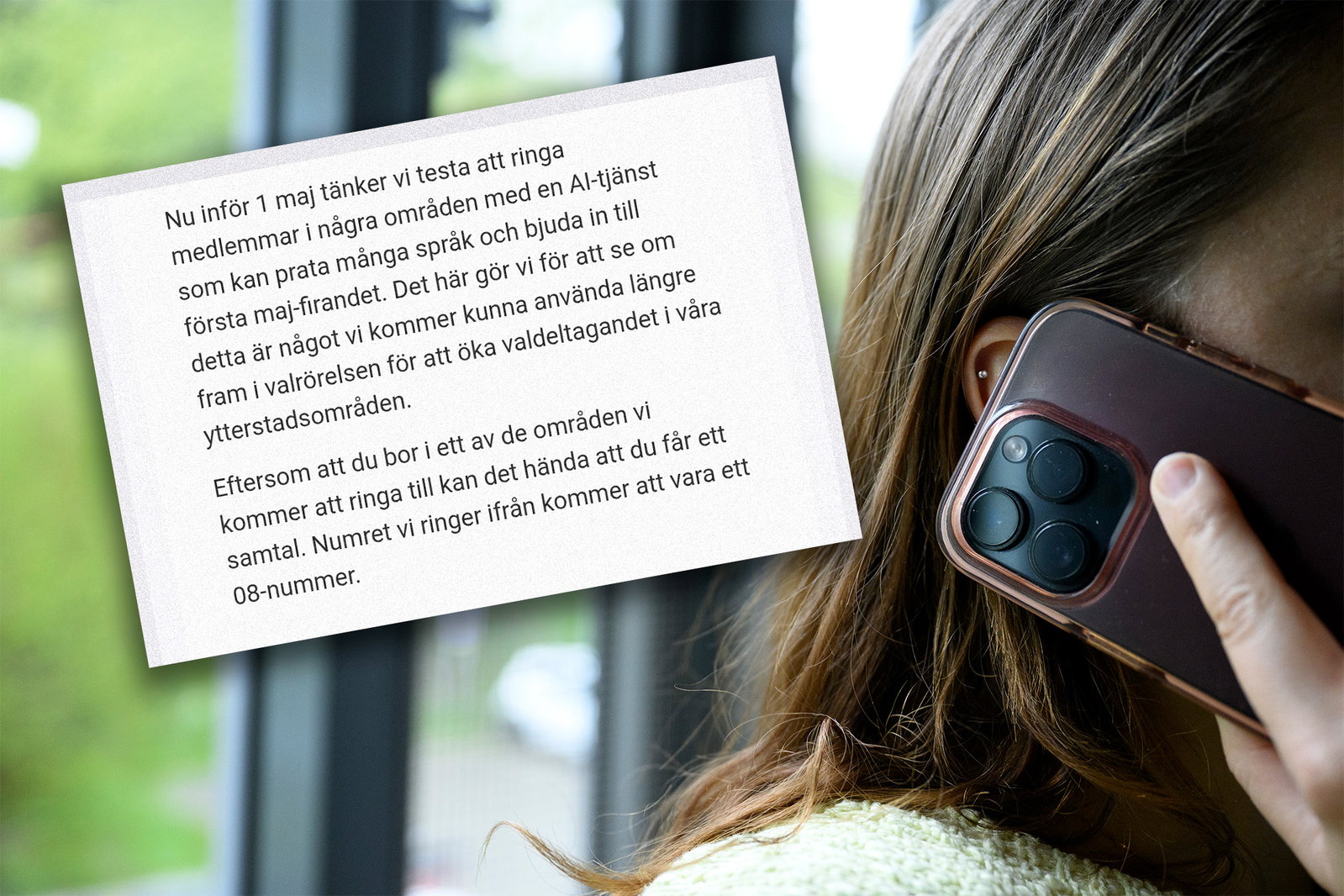 Socialdemokraterna testar AI-samtal inför valrörelsen