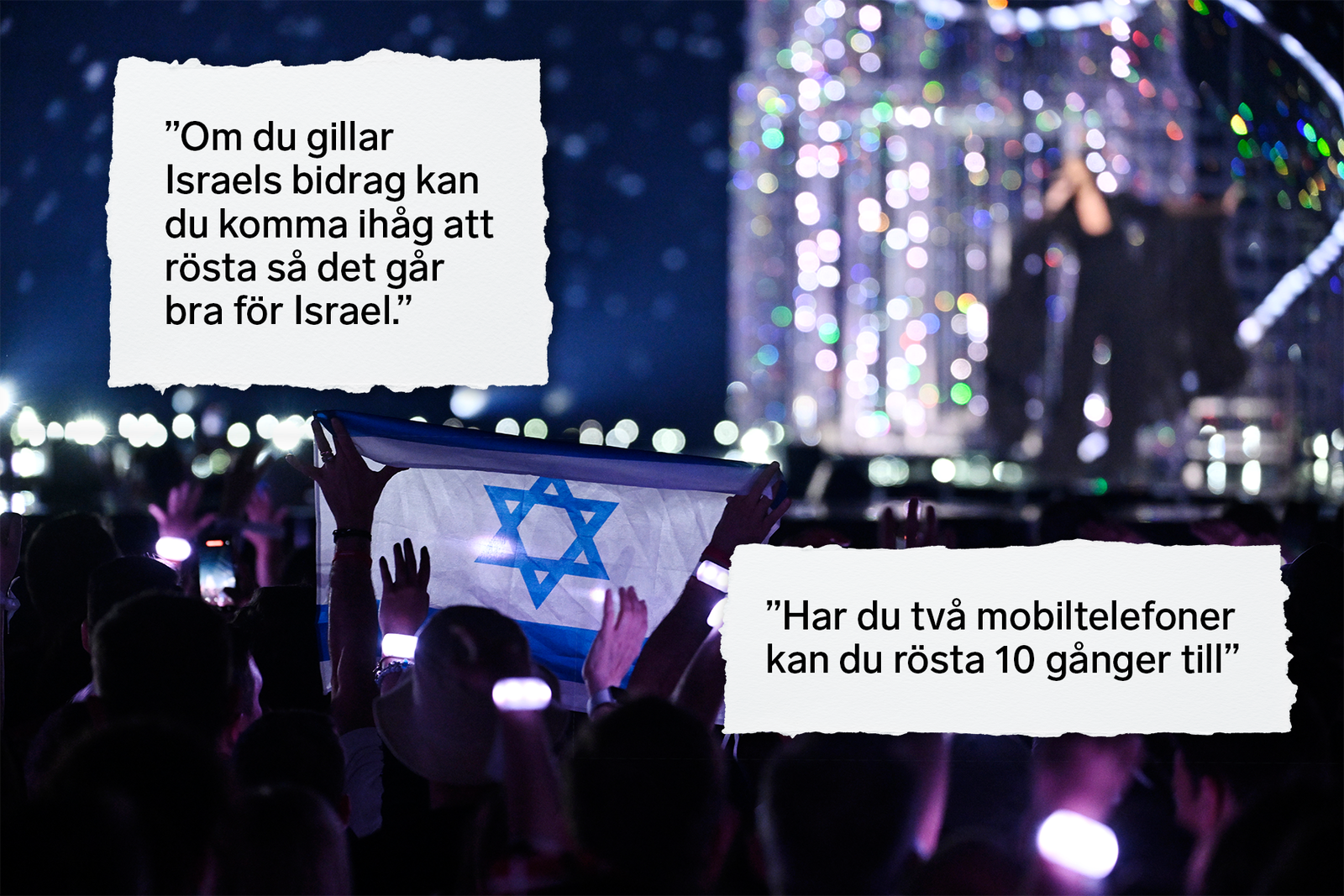 Israelförening kampanjar inför Eurovision: ”Rösta 20 gånger”
