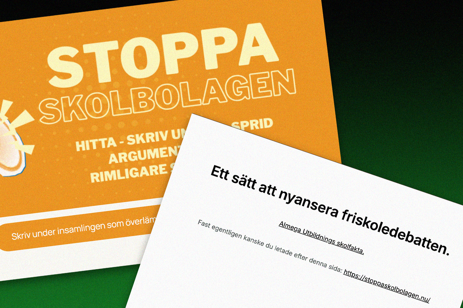 Friskolekritisk domän uppköpt – av skolkoncern
