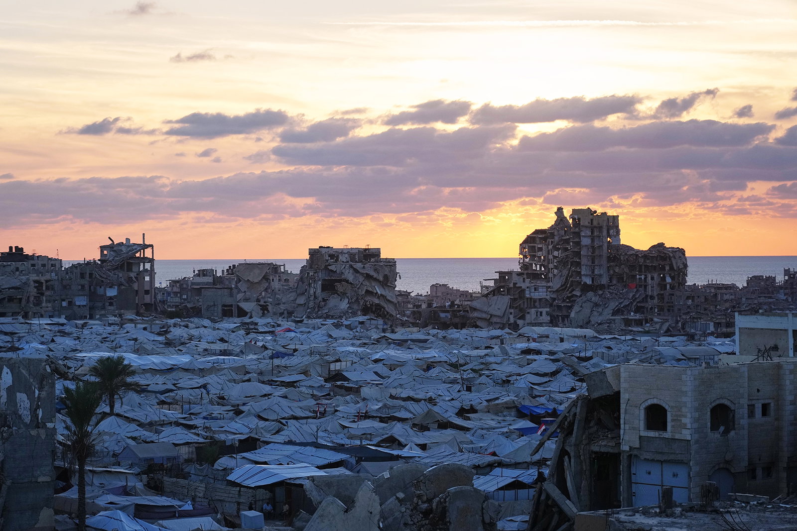 ”Skuggan har nästan försvunnit från Gaza”
